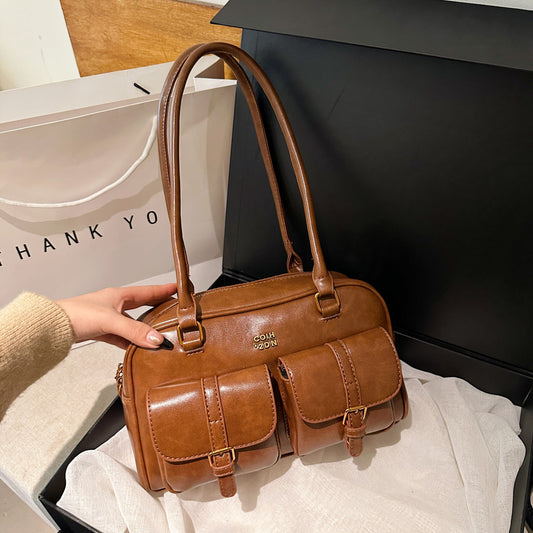 Martina | Borsa tote vintage Boston trapuntata