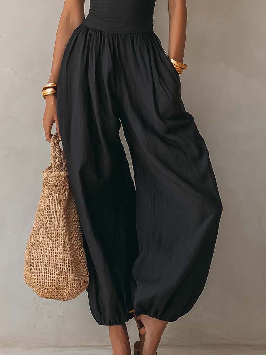 Daniela | Tuta boho con scollo all'americana