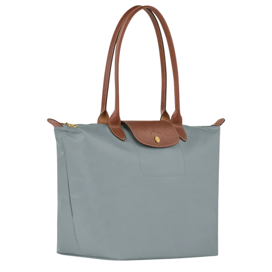 Borsa premium pieghevole in nylon | Grigio