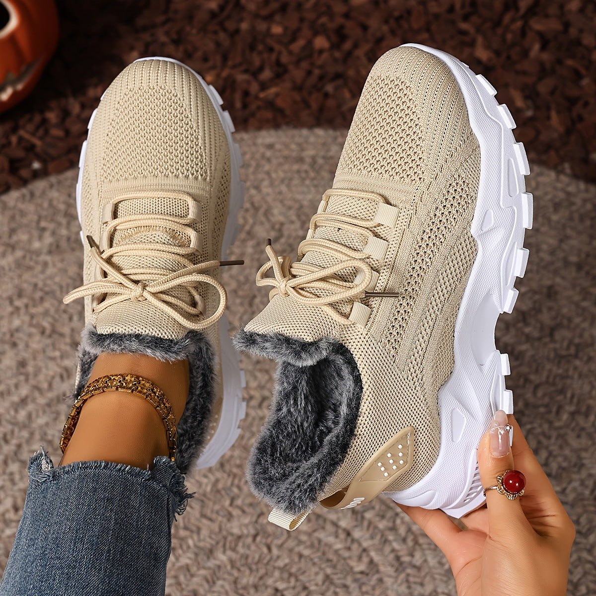 Rachele | Scarpe invernali imbottite e calde