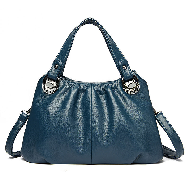 Carla | Borsa tote 3 in 1 in vera pelle, a mano, a spalla e a tracolla