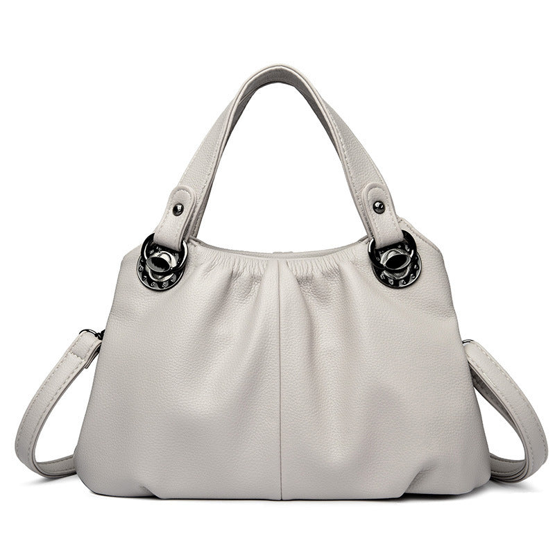 Carla | Borsa tote 3 in 1 in vera pelle, a mano, a spalla e a tracolla