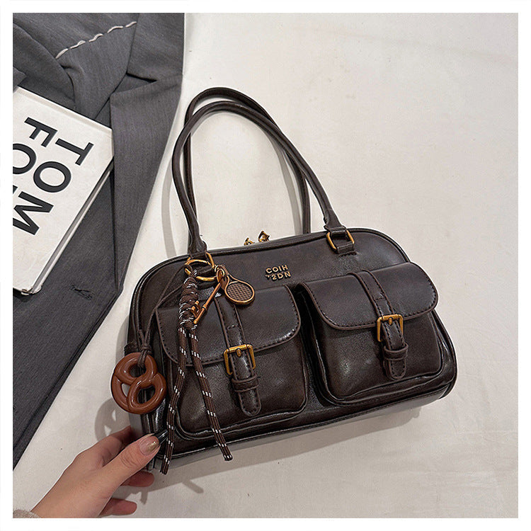 Martina | Borsa tote vintage Boston trapuntata