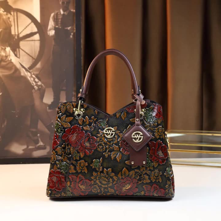 Elena | Borsa tote vintage XL elegante e capiente