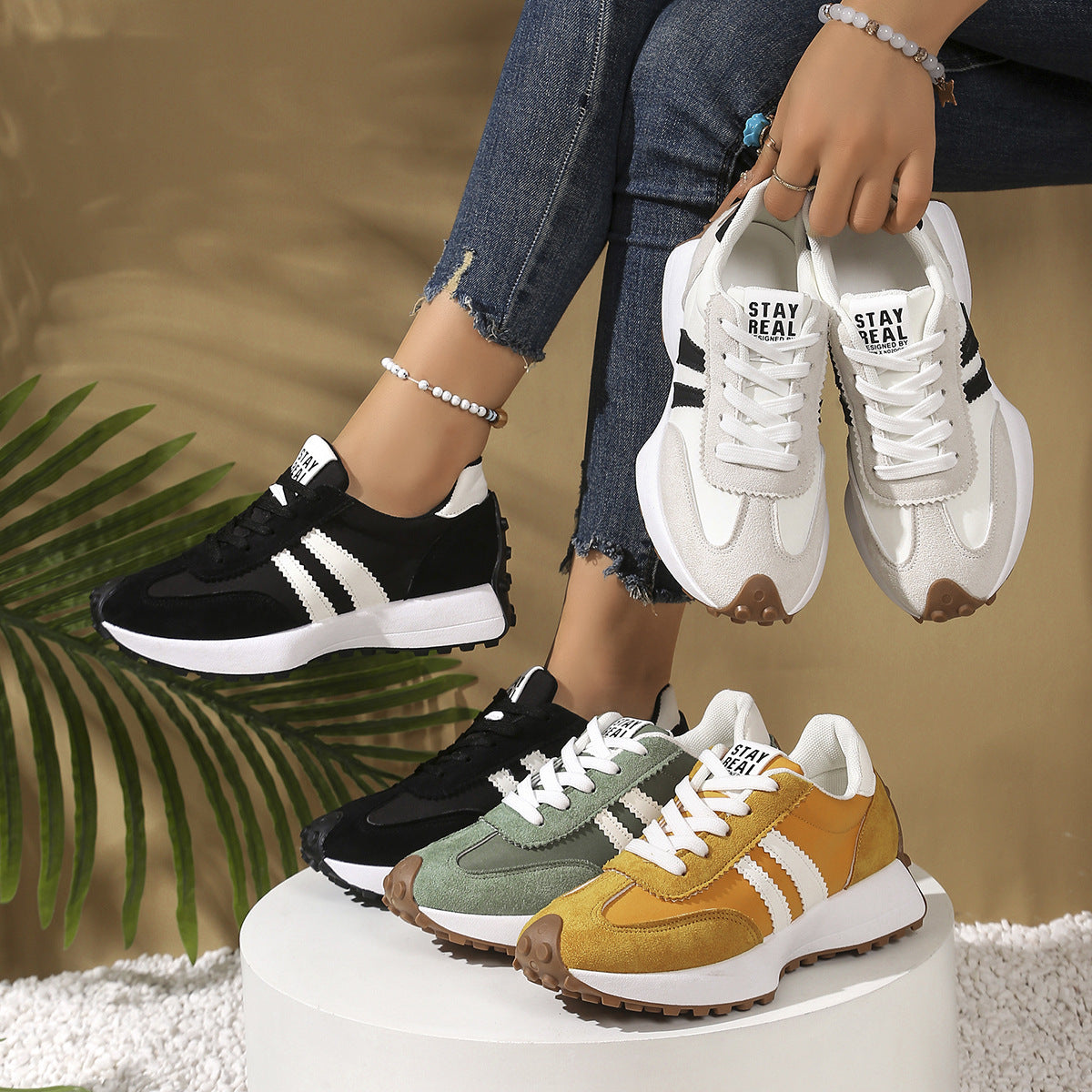 Aurora | Sneakers comode in stile rétro