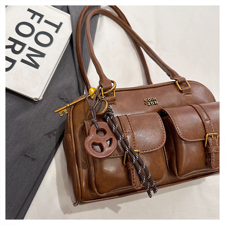 Martina | Borsa tote vintage Boston trapuntata