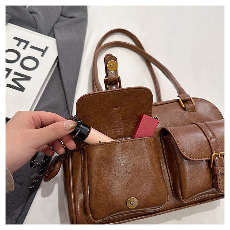 Martina | Borsa tote vintage Boston trapuntata