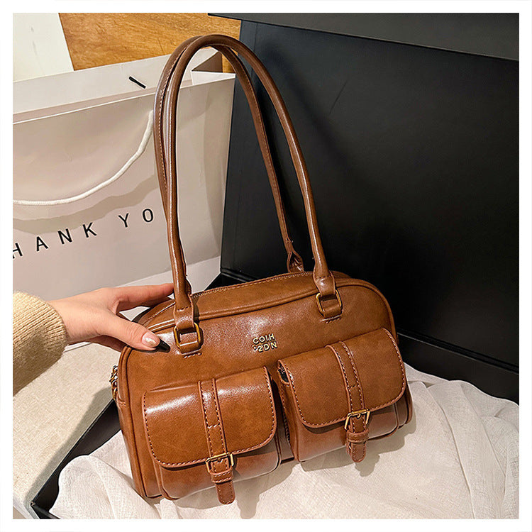 Martina | Borsa tote vintage Boston trapuntata