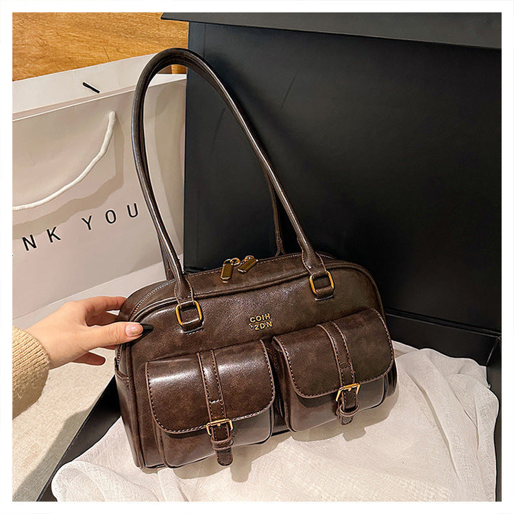 Martina | Borsa tote vintage Boston trapuntata