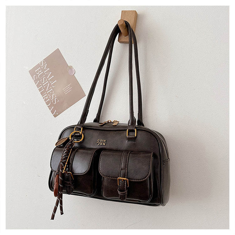 Martina | Borsa tote vintage Boston trapuntata