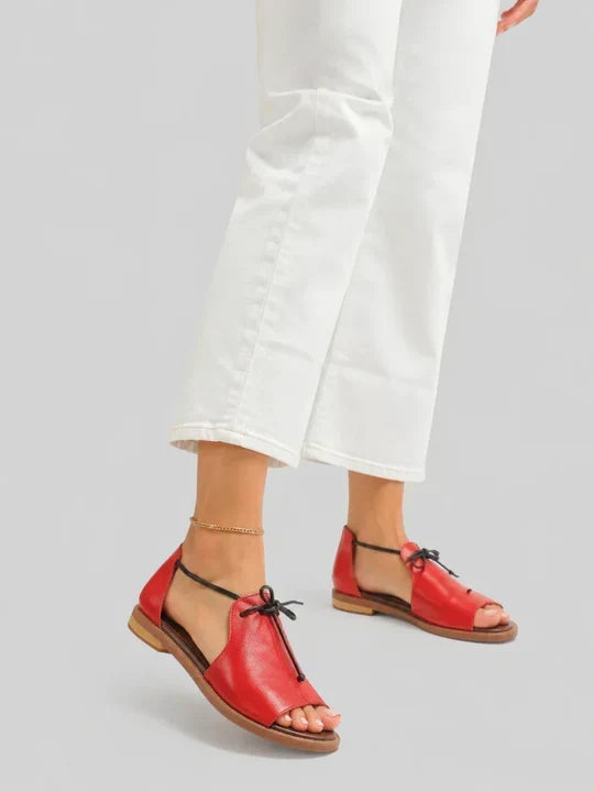 Cloe | Sandali in pelle con cinturini