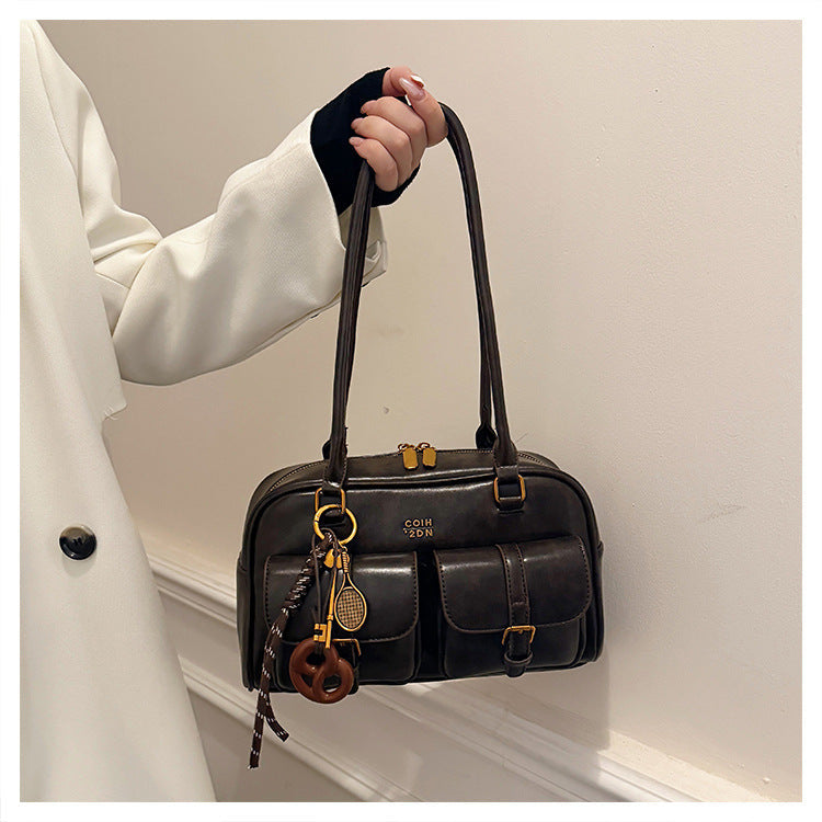 Martina | Borsa tote vintage Boston trapuntata