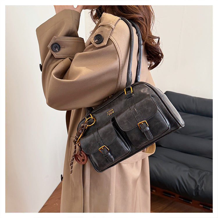 Martina | Borsa tote vintage Boston trapuntata