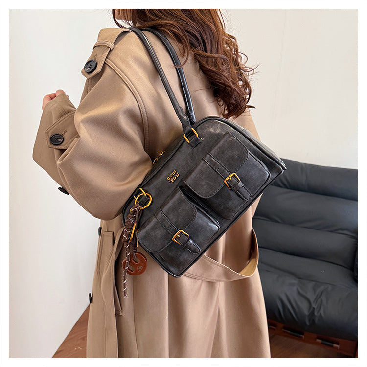 Martina | Borsa tote vintage Boston trapuntata