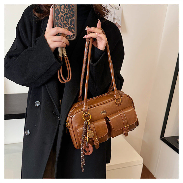 Martina | Borsa tote vintage Boston trapuntata