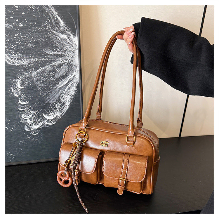 Martina | Borsa tote vintage Boston trapuntata