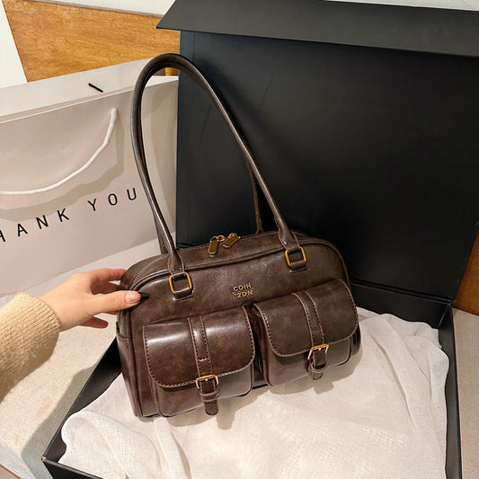 Martina | Borsa tote vintage Boston trapuntata