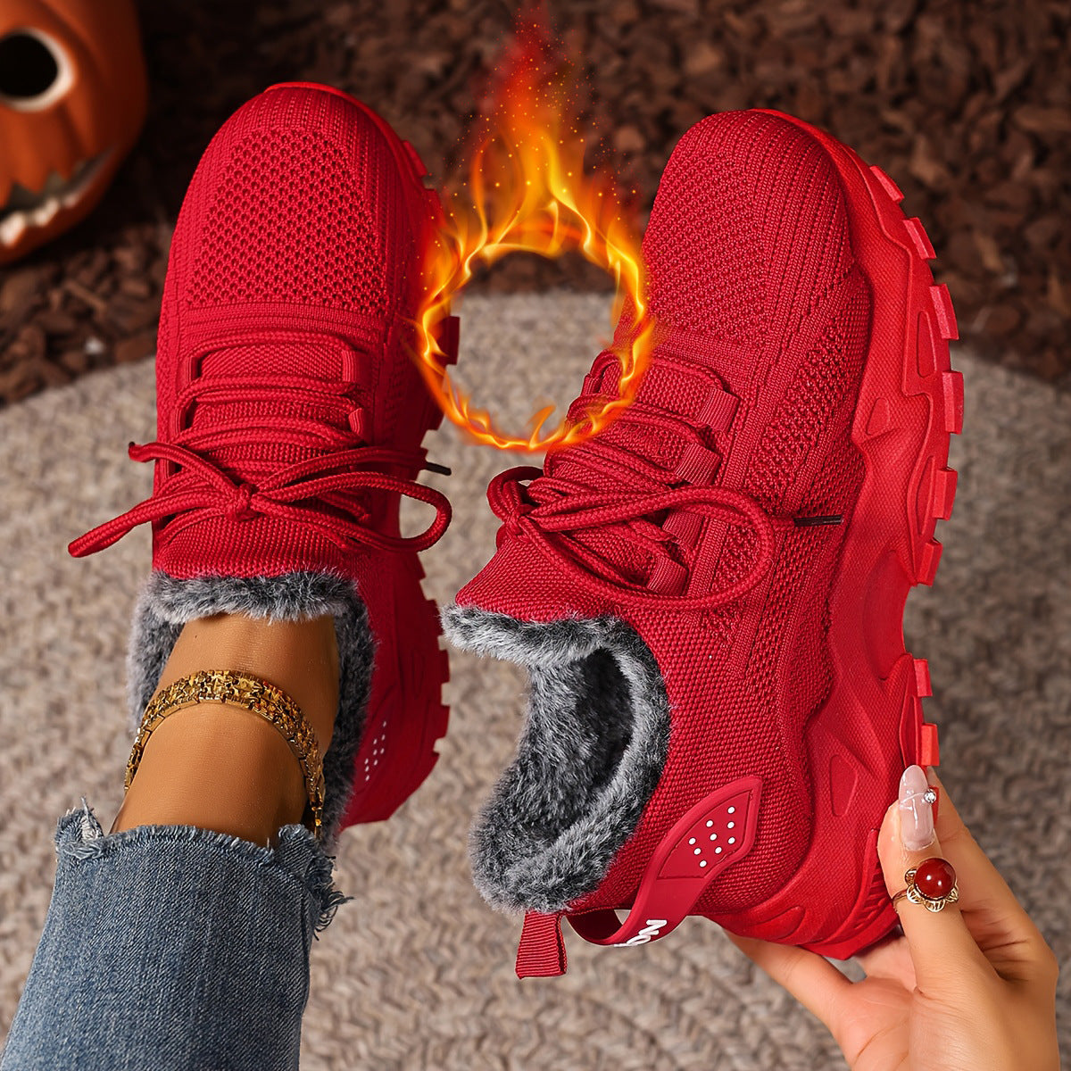 Rachele | Scarpe invernali imbottite e calde