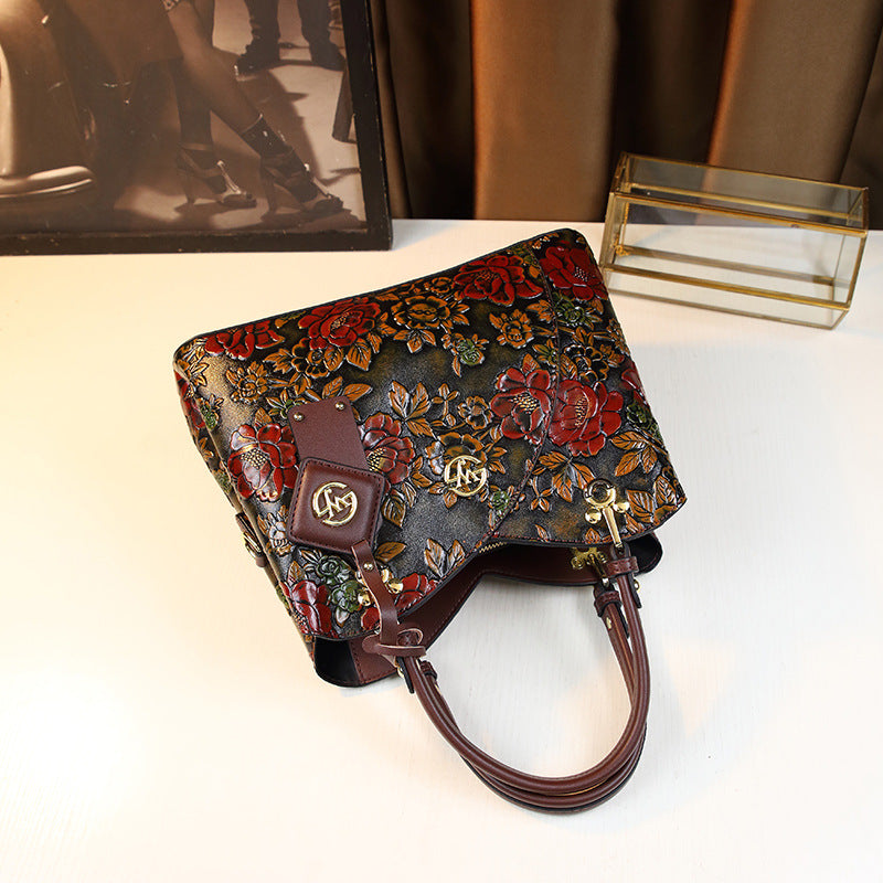 Elena | Borsa tote vintage XL elegante e capiente