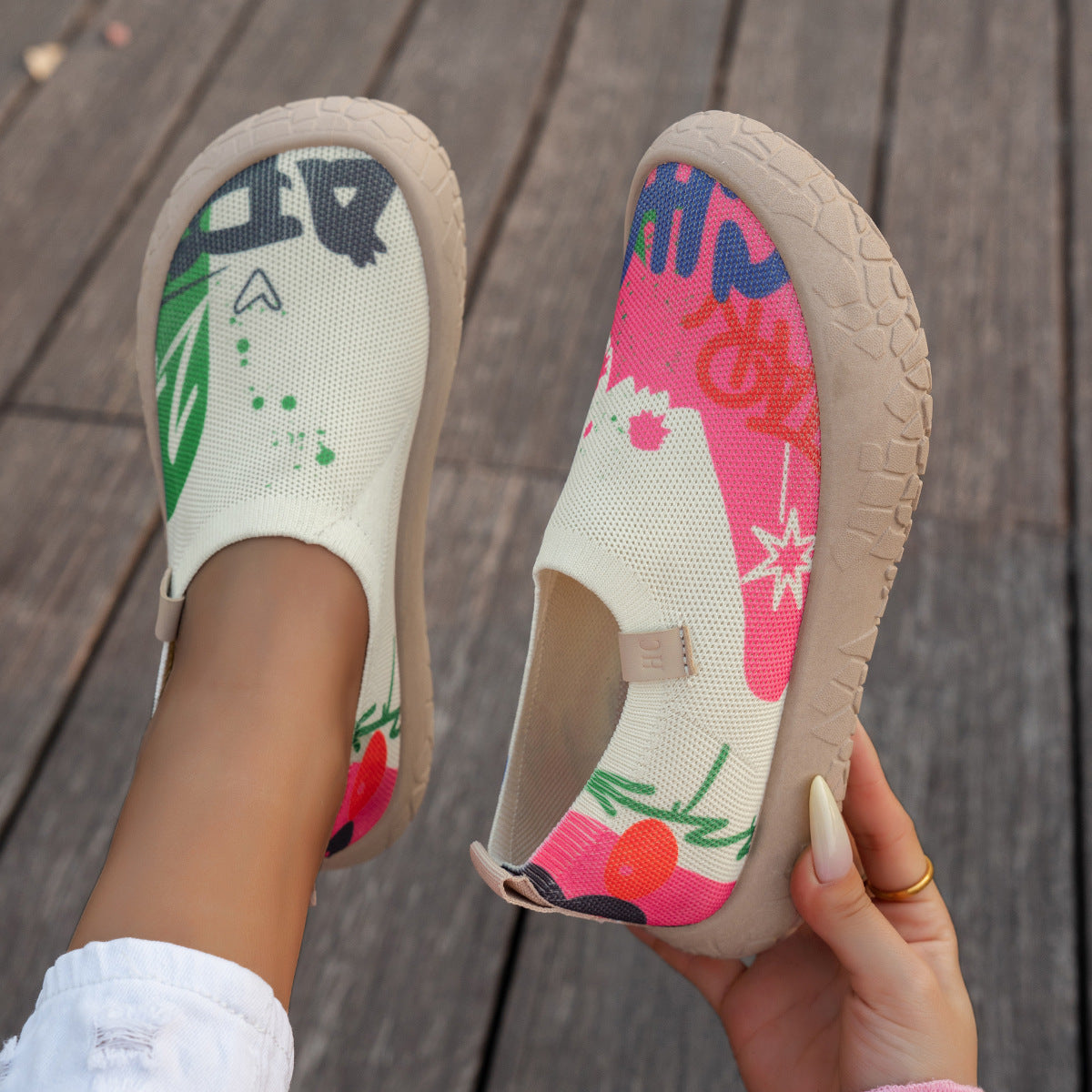 Gloria | Sneakers comode con rialzo interno