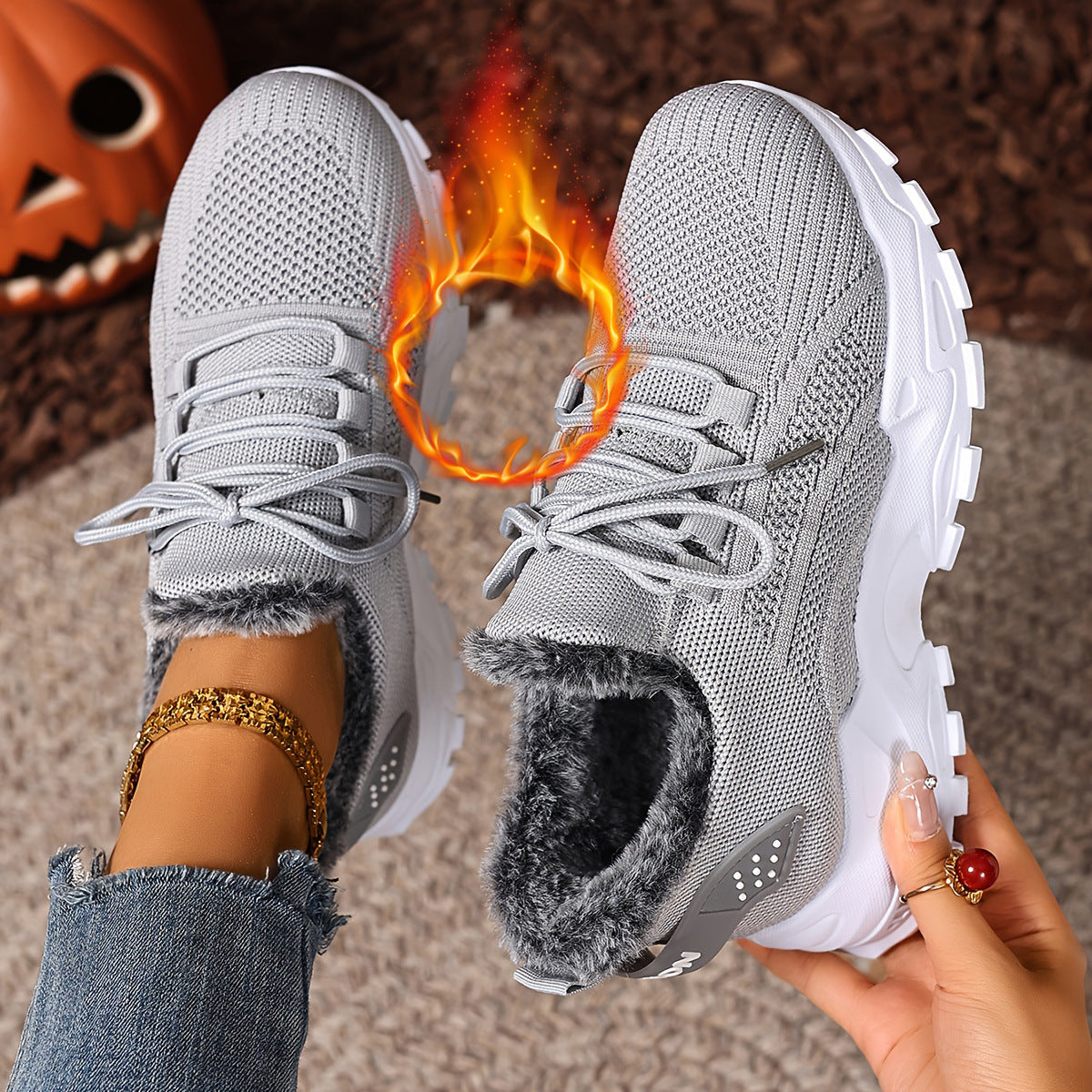 Rachele | Scarpe invernali imbottite e calde