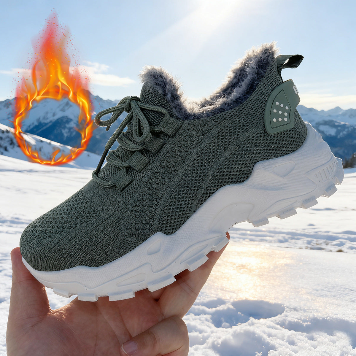 Rachele | Scarpe invernali imbottite e calde