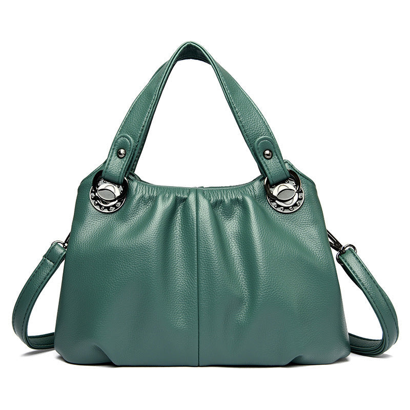 Carla | Borsa tote 3 in 1 in vera pelle, a mano, a spalla e a tracolla