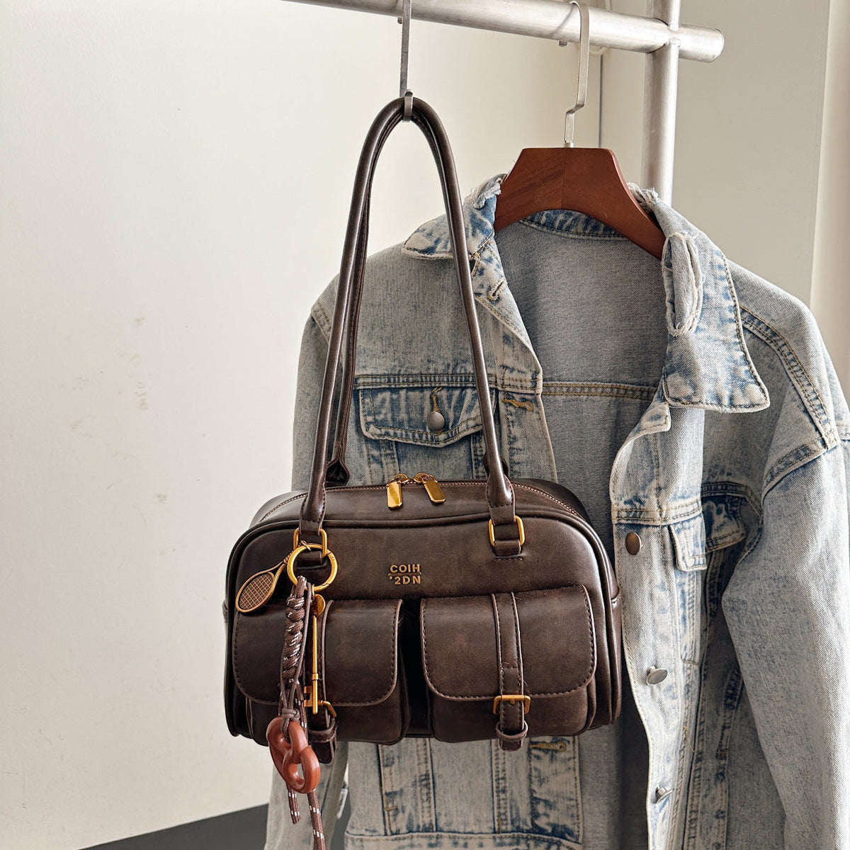 Martina | Borsa tote vintage Boston trapuntata
