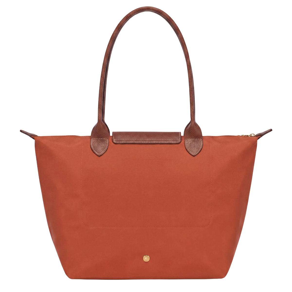 Borsa premium pieghevole in nylon | Rosso mattone