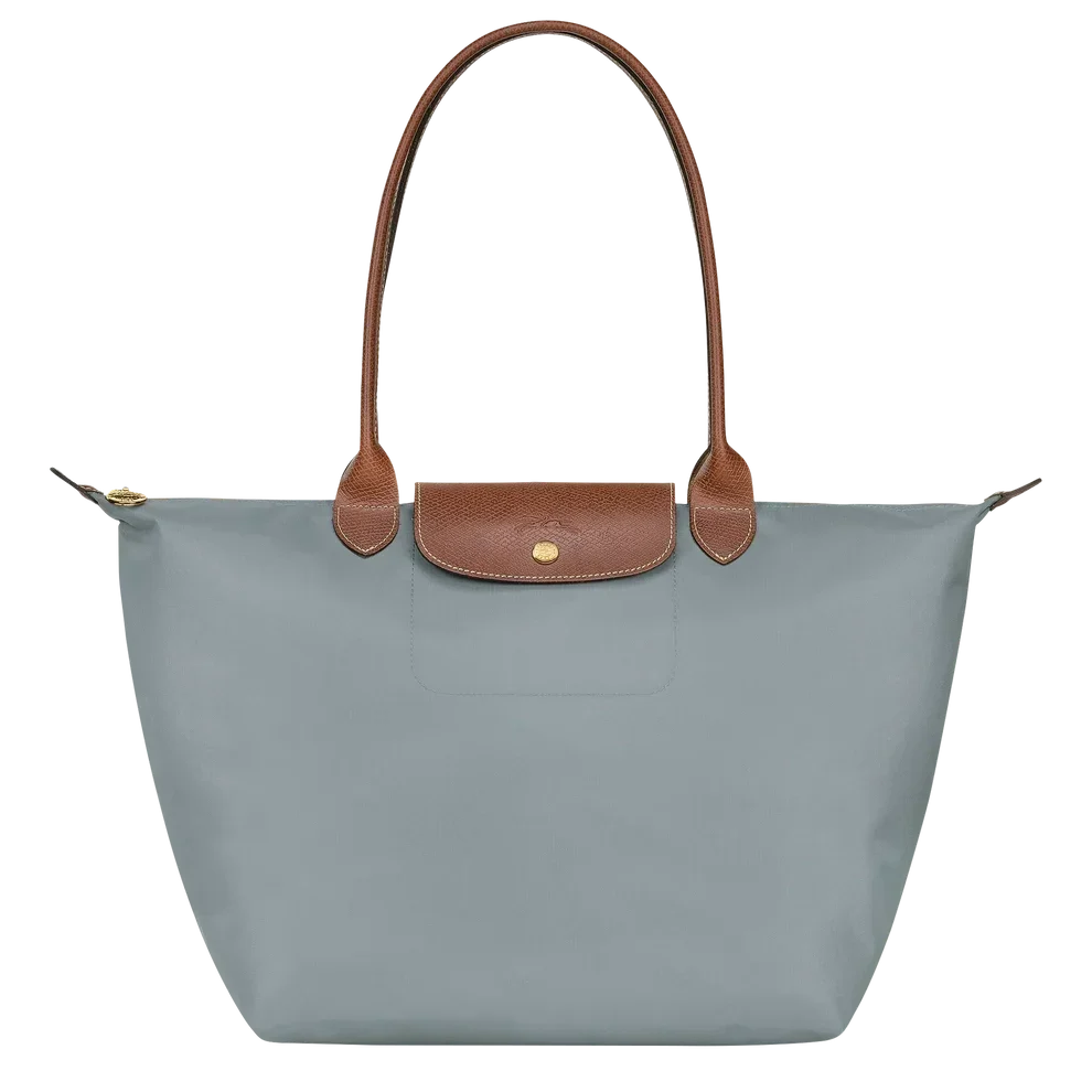 Borsa premium pieghevole in nylon | Grigio