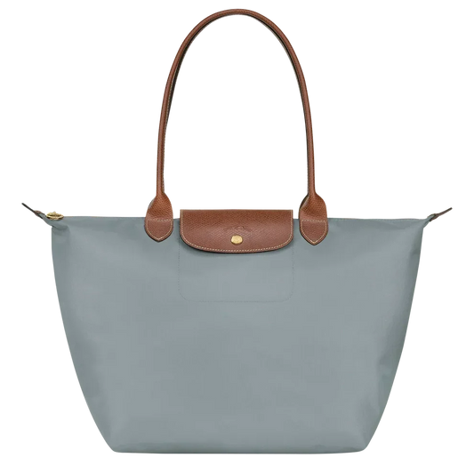 Borsa premium pieghevole in nylon | Grigio