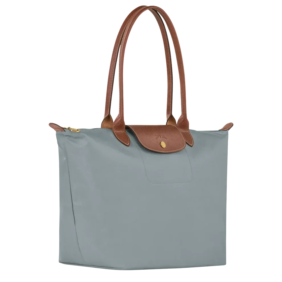 Borsa premium pieghevole in nylon | Grigio