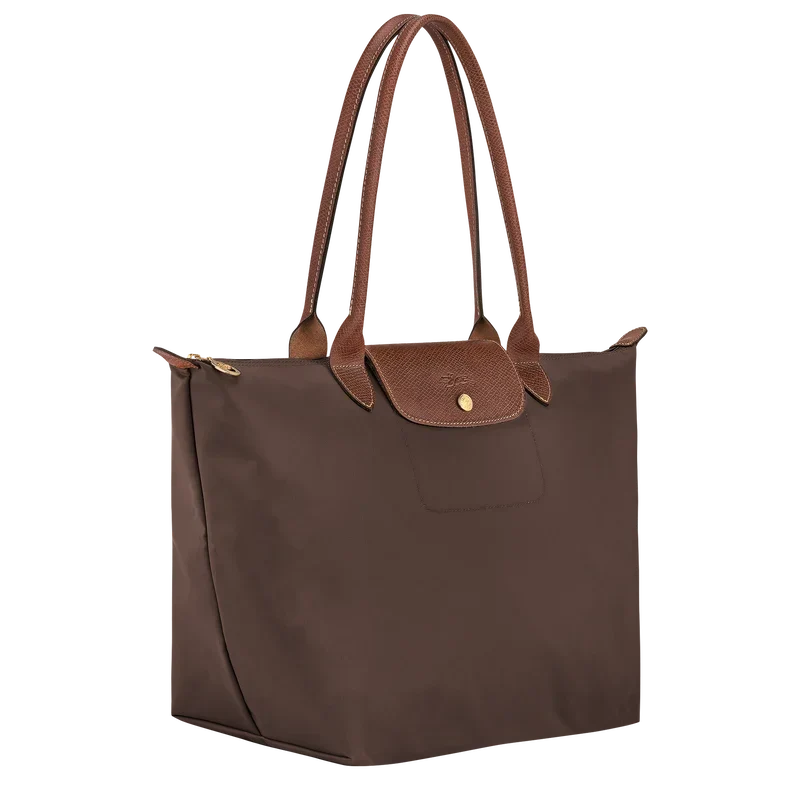 Borsa premium pieghevole in nylon | Moka