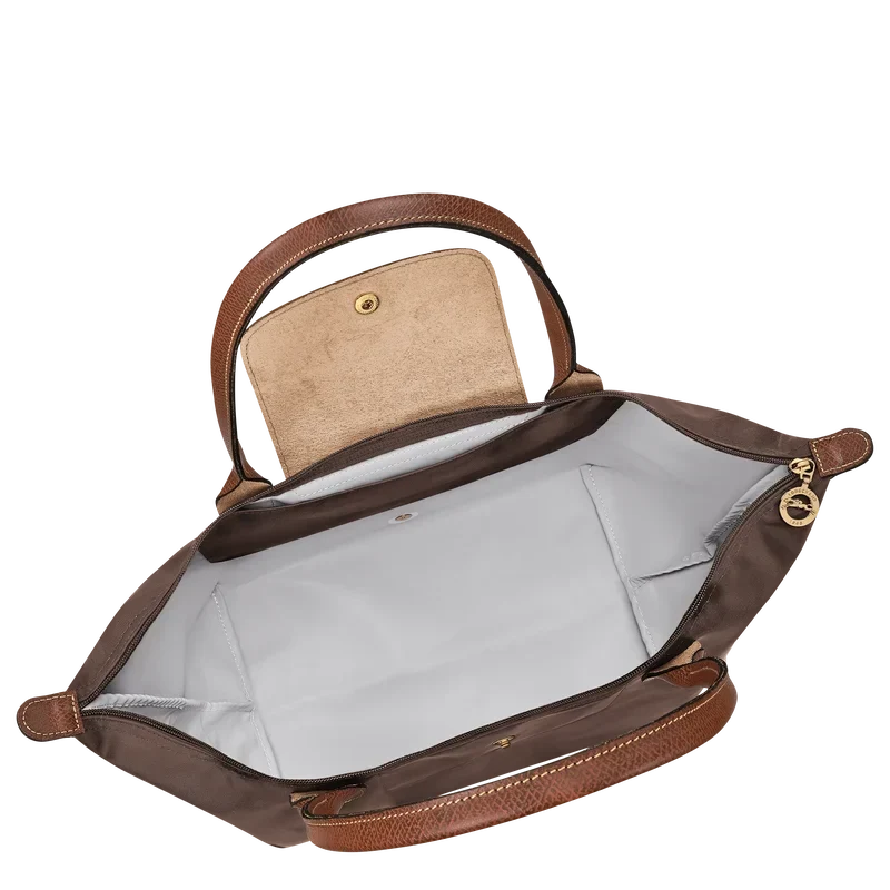 Borsa premium pieghevole in nylon | Moka