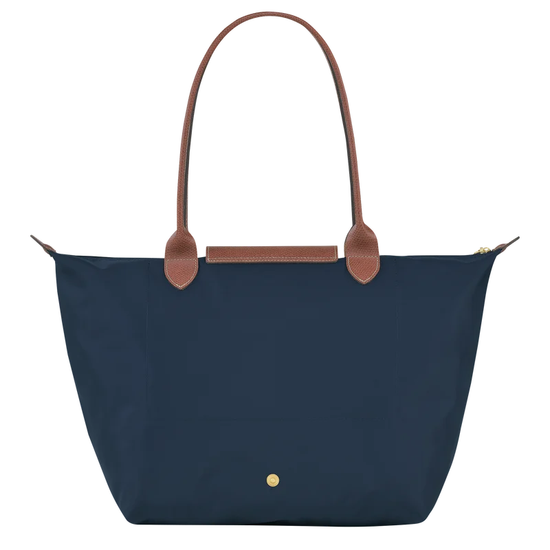 Borsa premium pieghevole in nylon | Blu