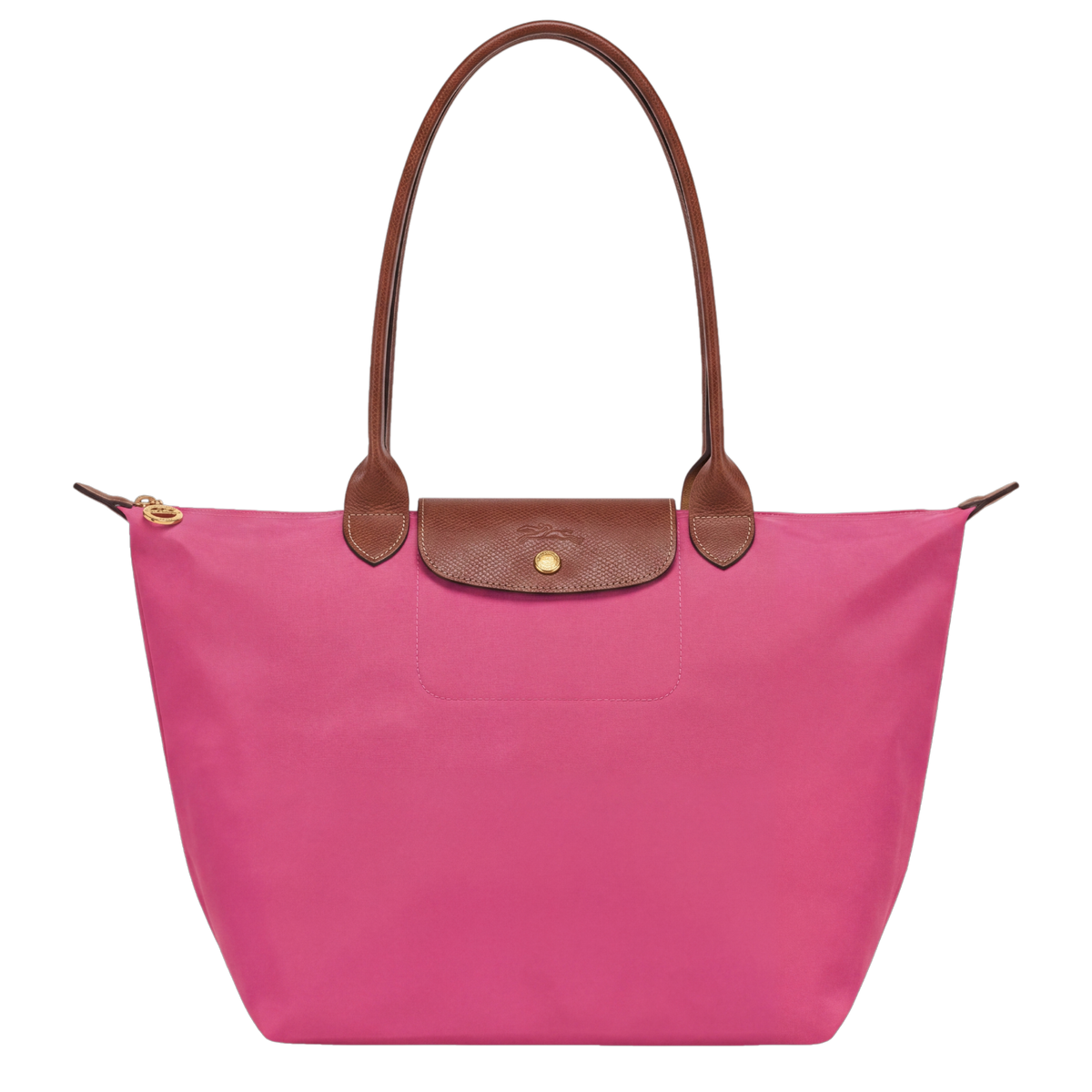 Borsa premium pieghevole in nylon | Rosa