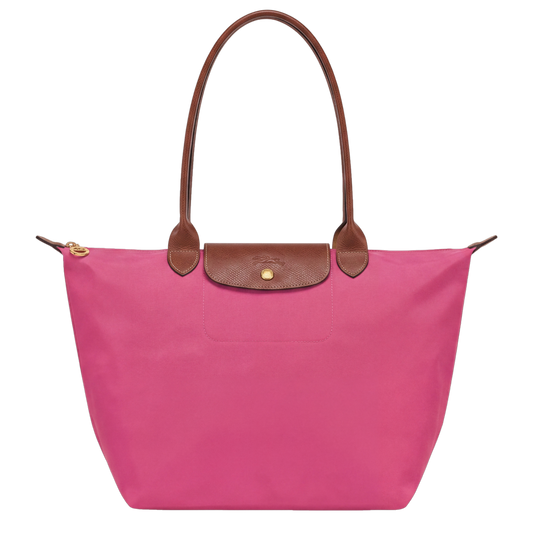 Borsa premium pieghevole in nylon | Rosa