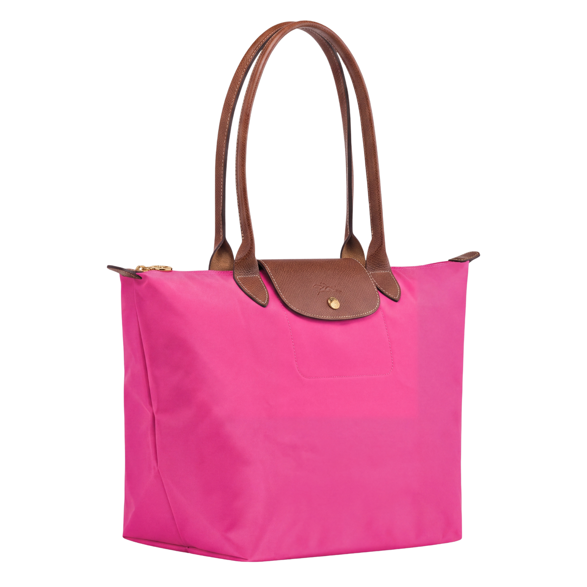 Borsa premium pieghevole in nylon | Rosa