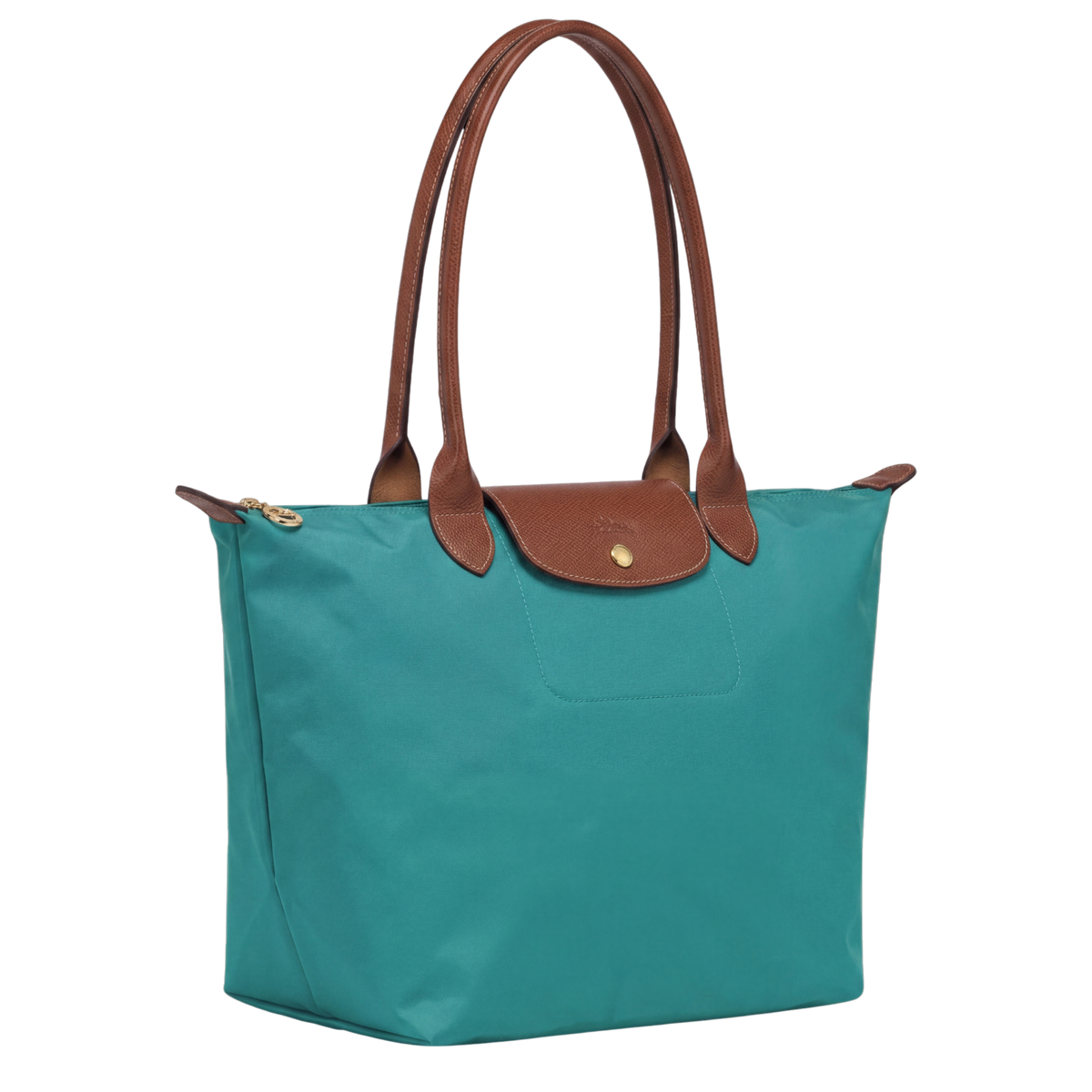 Borsa premium pieghevole in nylon | Turchese