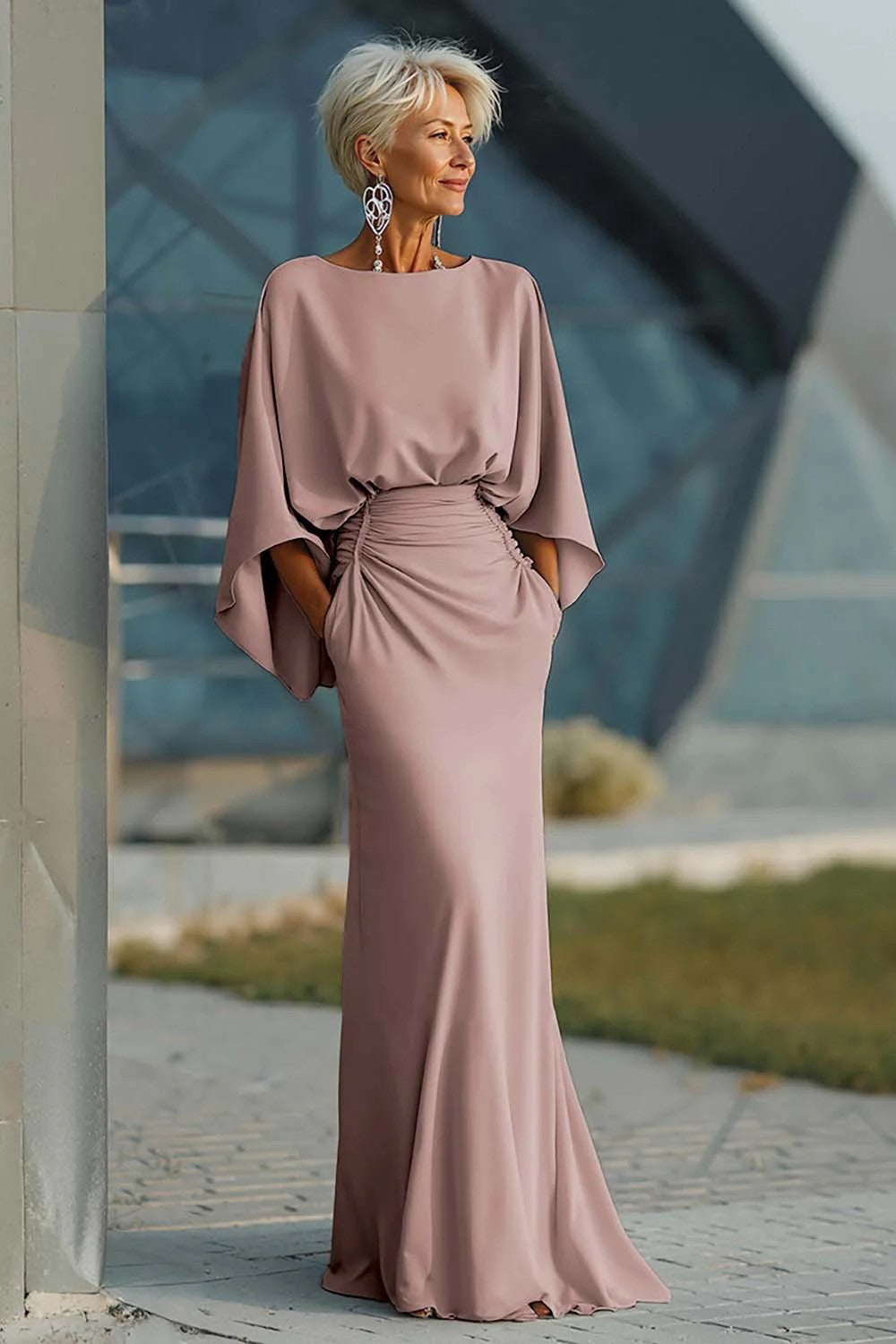 Alice | Abito elegante con schiena scoperta a V