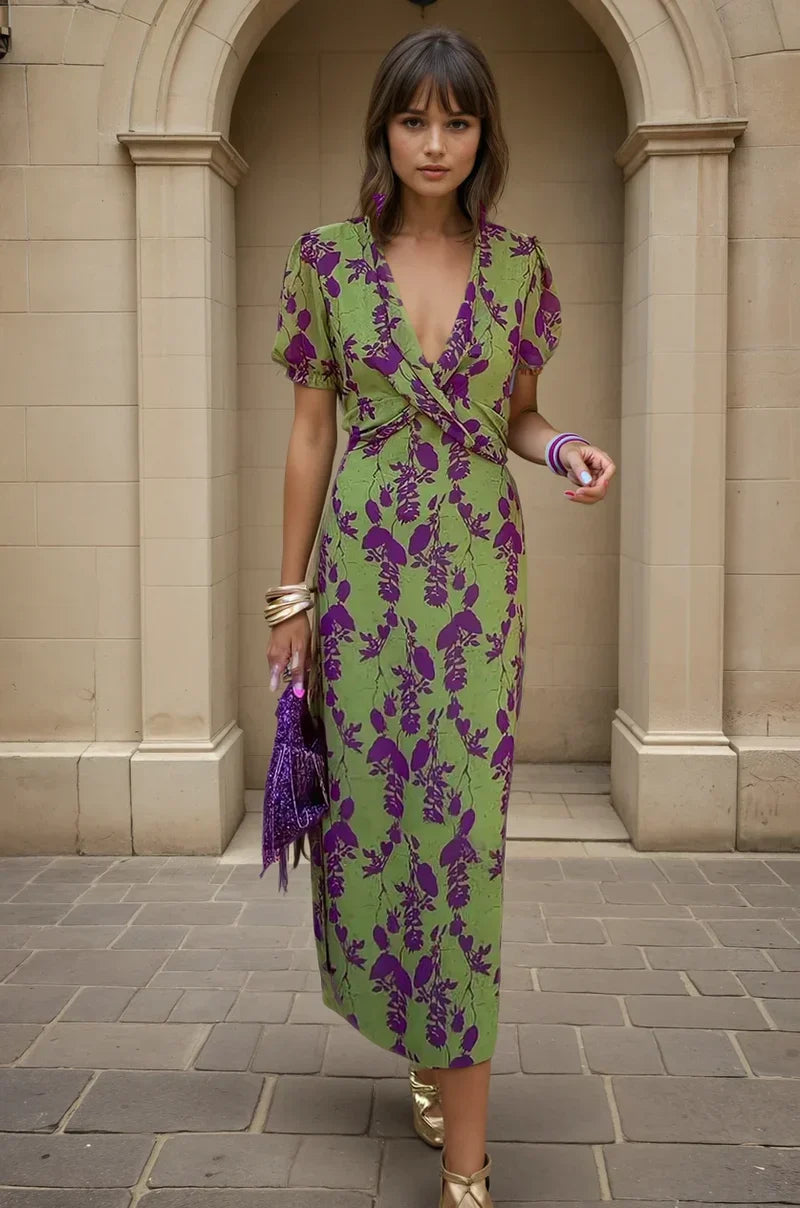 Olivia | Abito floreale elegante