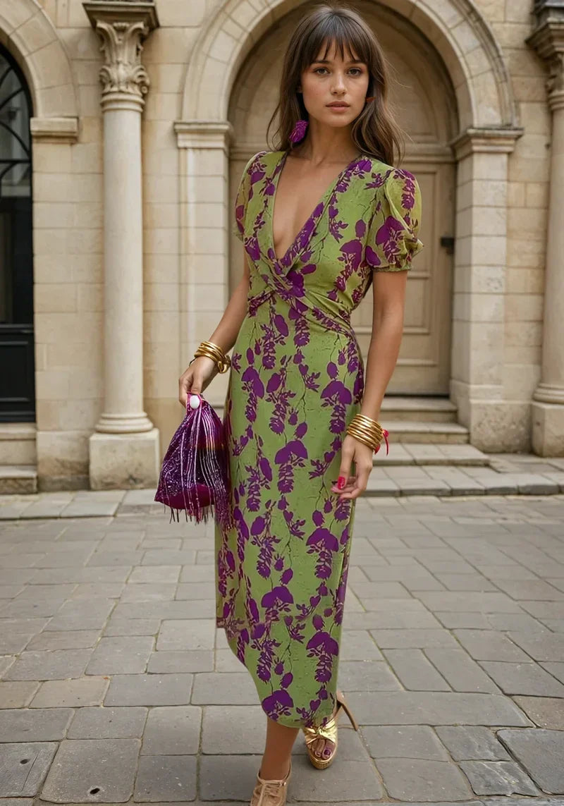 Olivia | Abito floreale elegante
